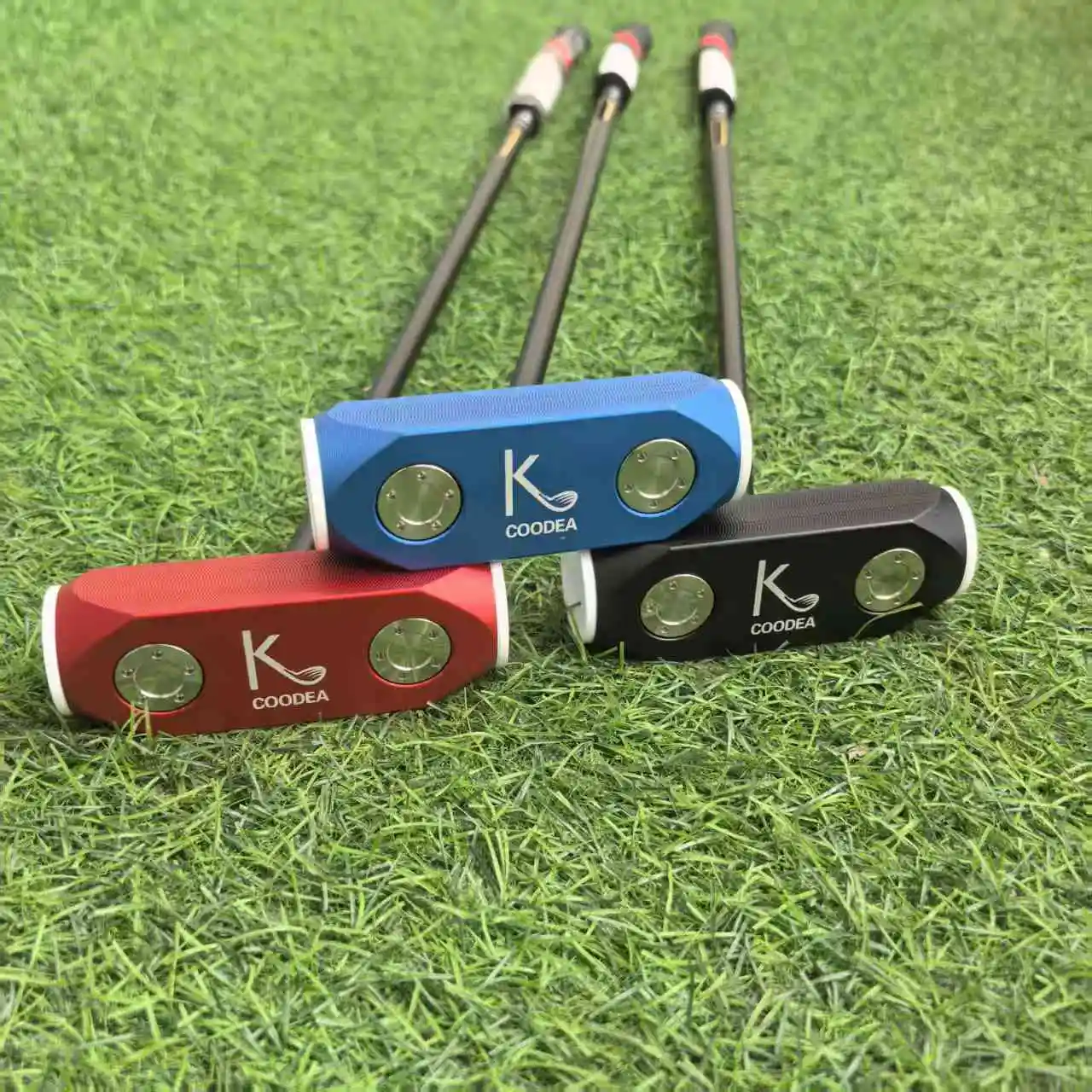 High-end COOODEA Golf Putter – CNC Precision Milled Aluminum Alloy Mallet Putter, High Moment of Inertia for