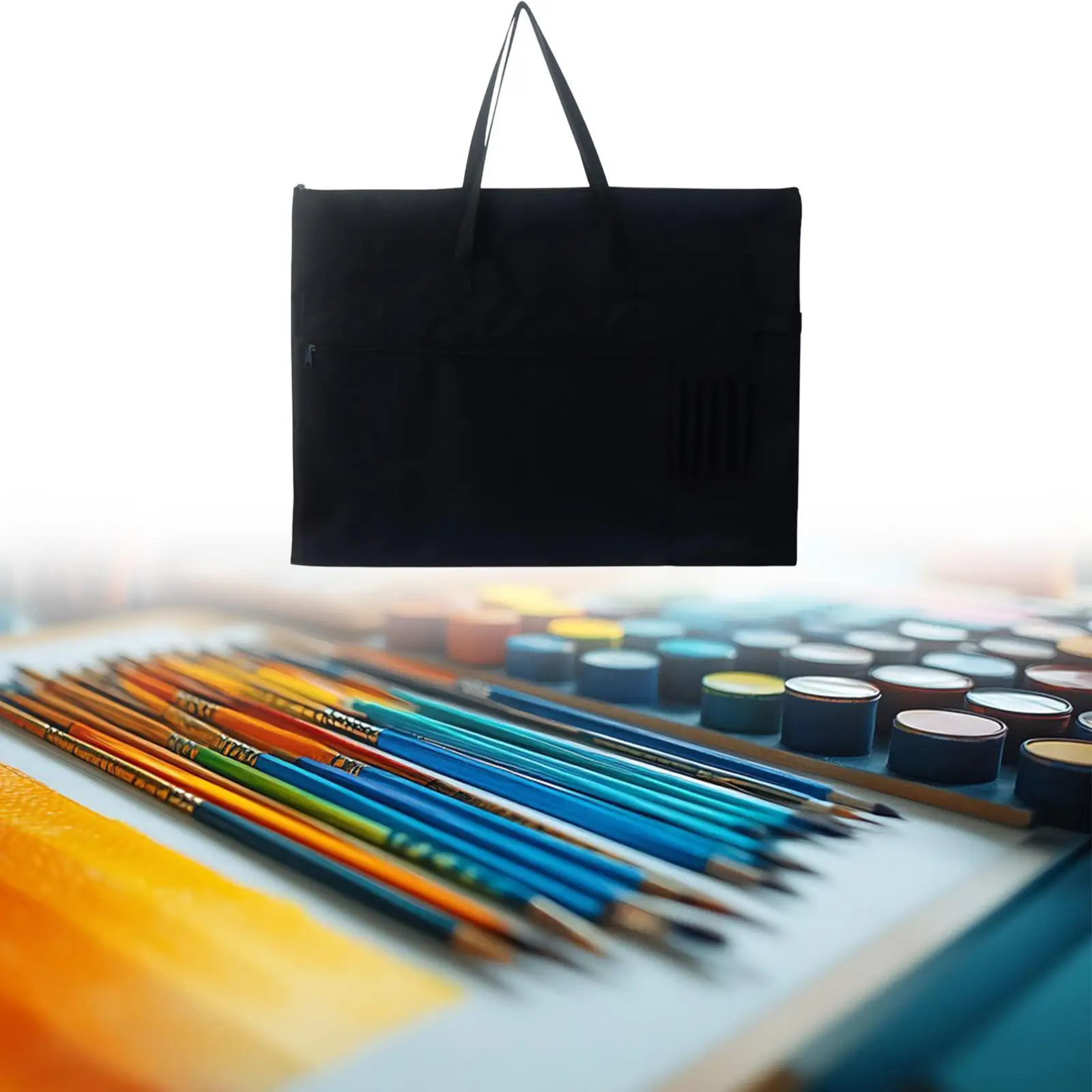 

Art Portfolio Case Artwork Supplies Storage Organizer for Libraries Schools