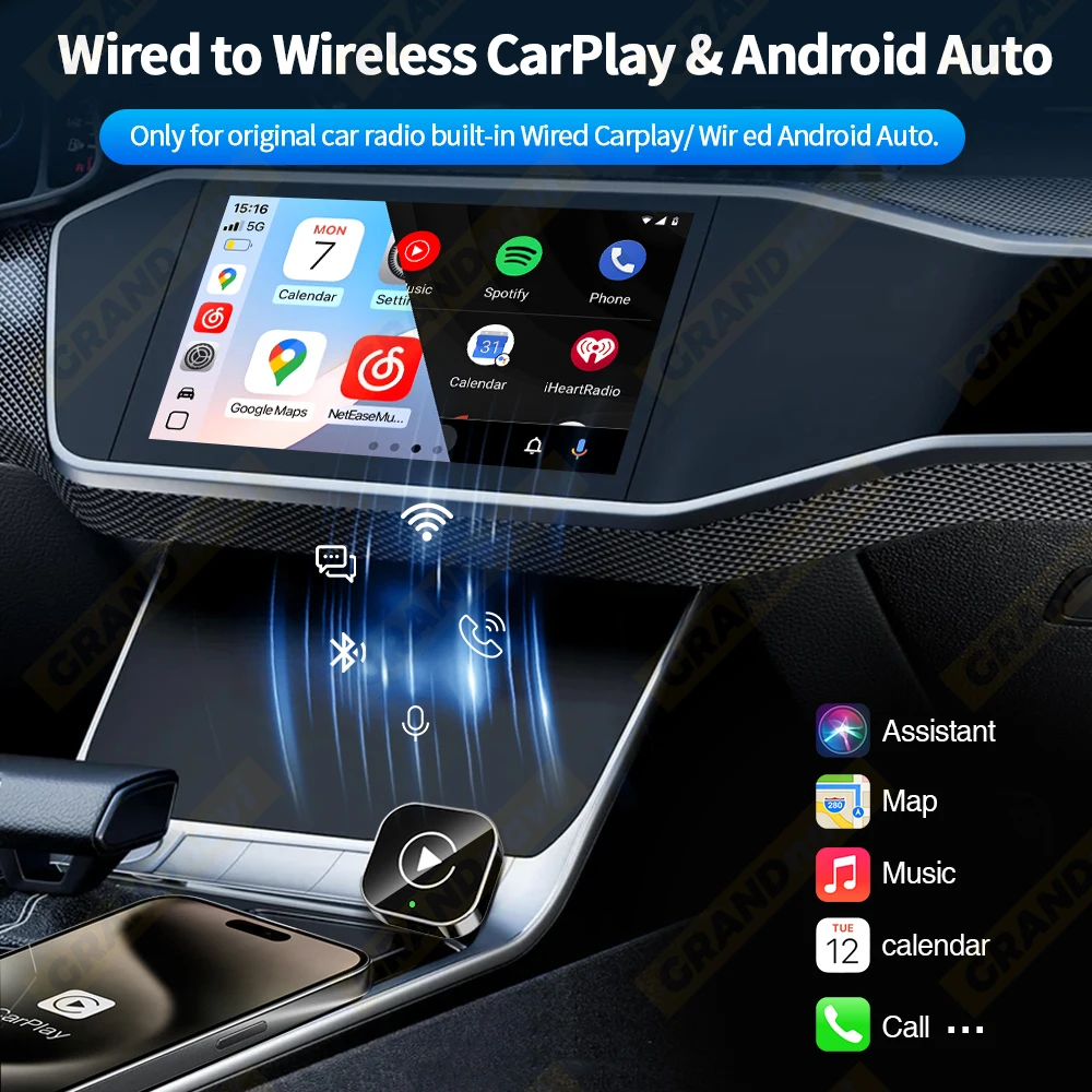 2-in-1 draadloze CarPlay Andro - Wifi Smart Plug recensie en prijs