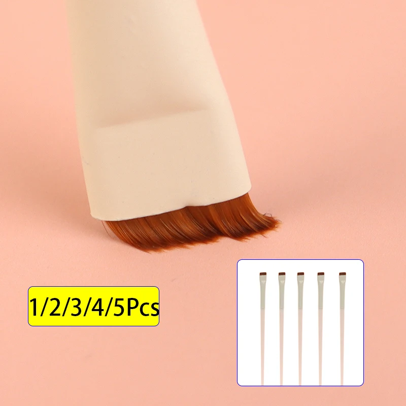 Flat Head Perm Brush Eyelash Styling Brush Lamination Eyelashes Separating Tool Eyelash Extension Supplies Tools Lash Lift Tool