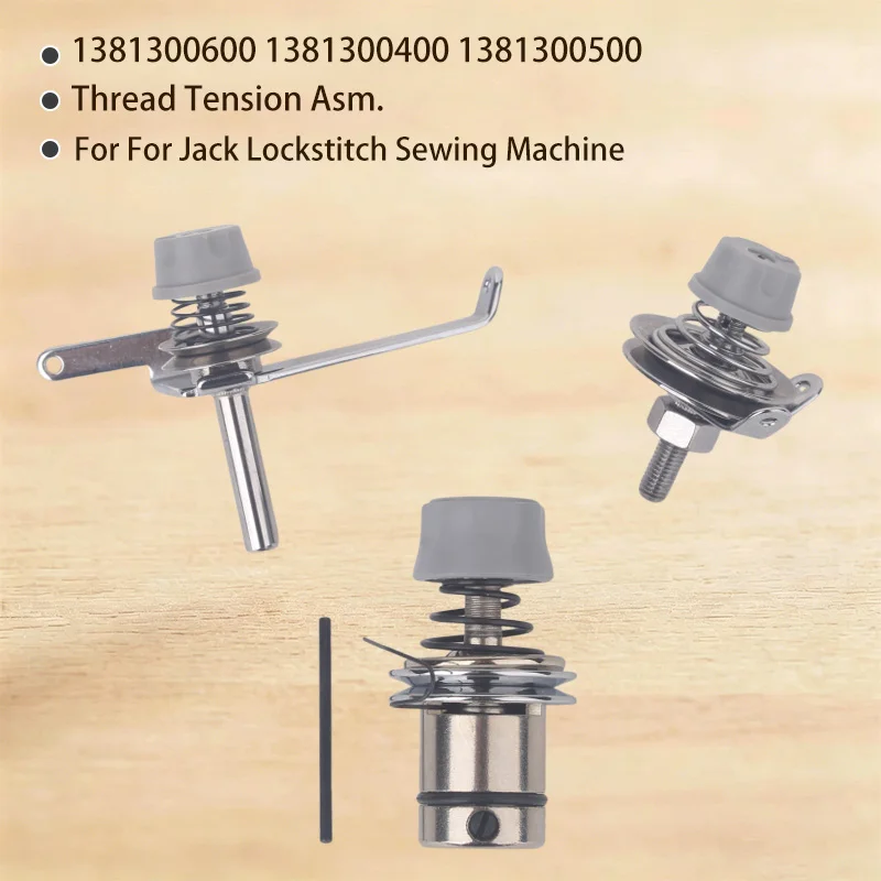 Original Thread Tension Asm 1381300400 1381300500 1381300600 Big Thread Gripper Bottom Gripper Clamp 2 Holes Jack Lockstitch Sew