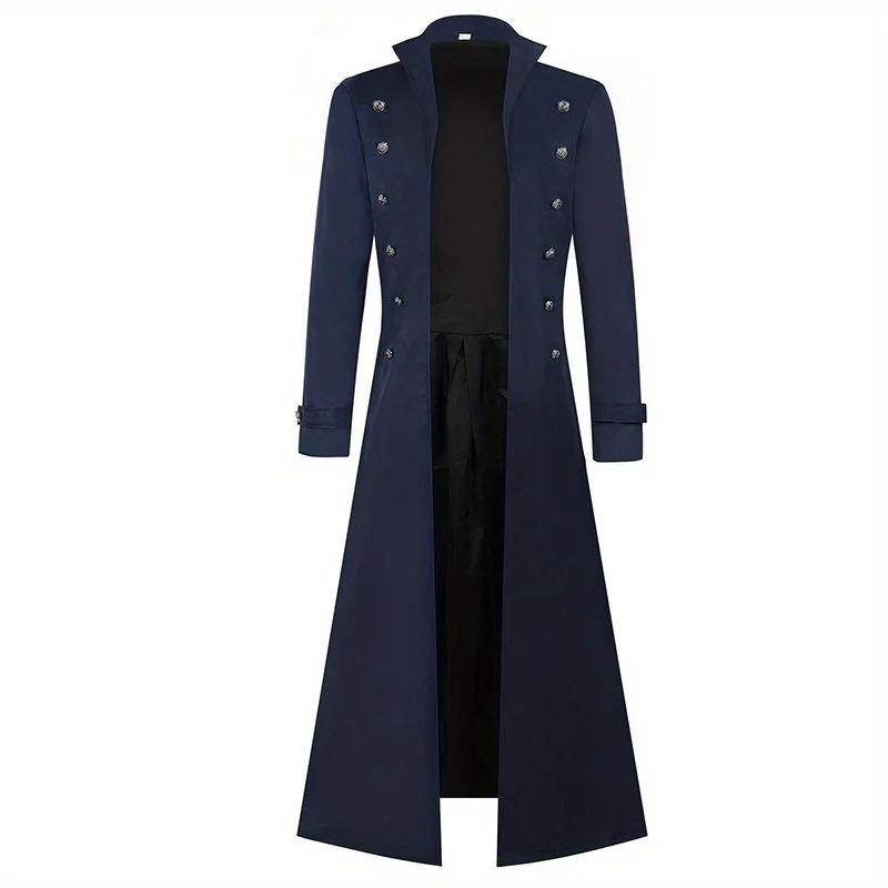 سترة Steampunk القوطية - معطف موحد من العصر الفيكتوري للرجال #4