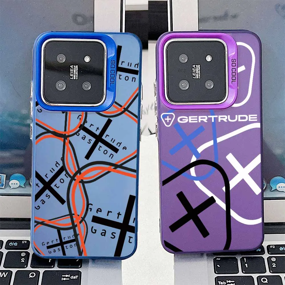 

Lovely Fashion G-Gertrudes Cover For Xiaomi Redmi Note 14 13 12 11E 11S 11 10 9 9S Pro Plus Lite Max Colorful Phone Case