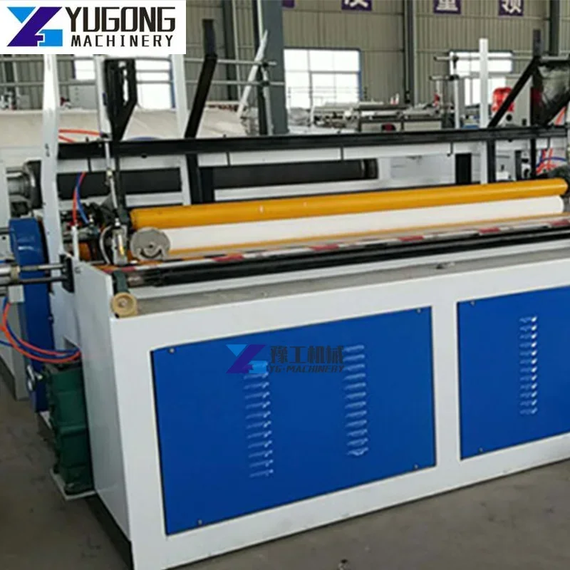 Computer Automatic Toilet Tissue Paper Embossing Rewinding Making Machine Automatic Kitchen Towel Machine