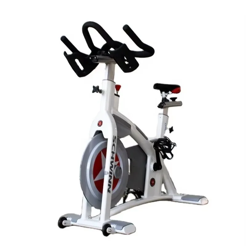 

Commercial Gym Fitness Exercise Bike with Big Flywheel Indoor Cycling Bike Magnetic Brake System Made of And Metal Rubber