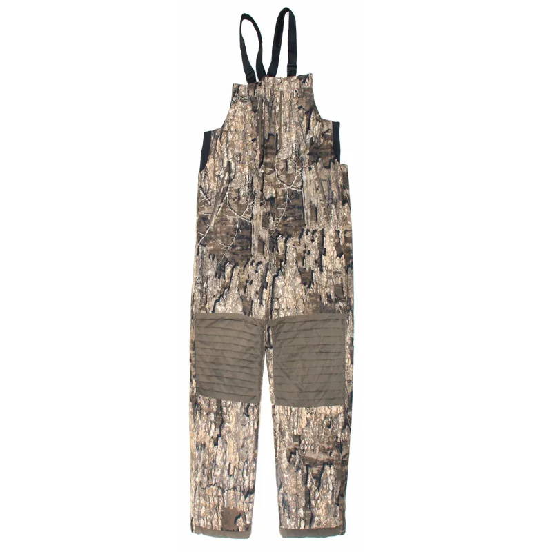 Outdoor Waterproof and Warm Suspenders Hunting Pants, Bionic Camouflage, Winter Thickened Accessories, Man\'s Clothing, 2023