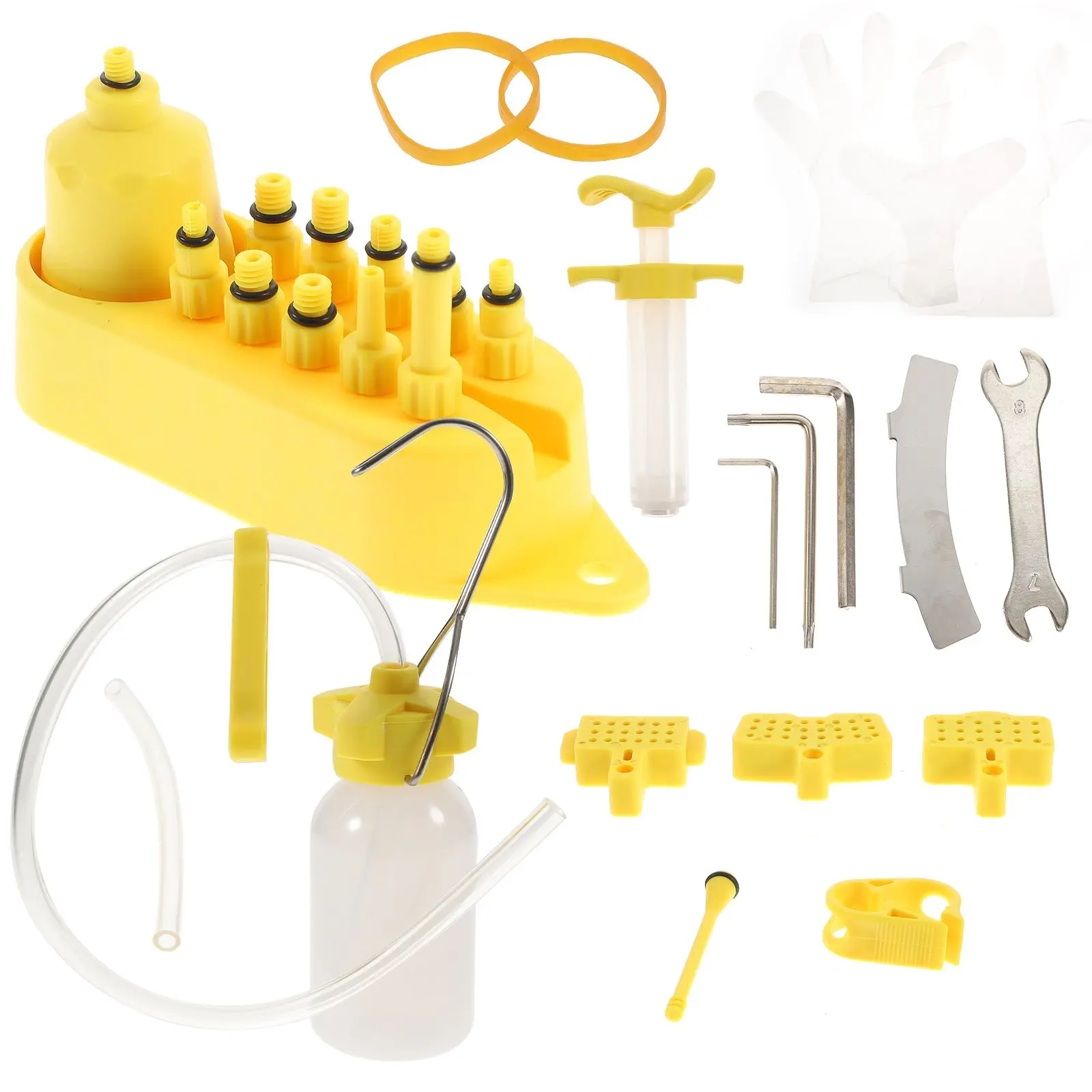 

Disc Brake Filling Tool Oil Bleed Kit Hydraulic Bike Repair Automatic