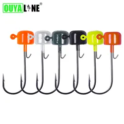 New Ned Rig Jig Head Hooks 1.6g 2g 3g 4.8g 5.8g BKK Hooks Tumbler Rockfish Ajing For Soft Worm Lure Pesca Tackle Bass Perch Fish