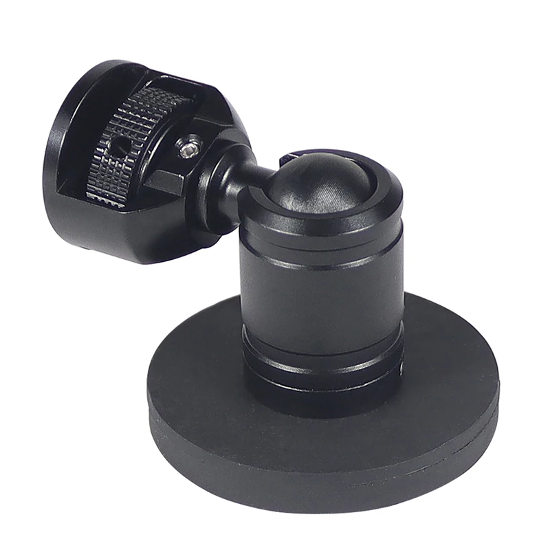 360 قطب الكرة رئيس محول سنادات بالسيارة شفط كأس الهاتف المحمول دعامة حامل ميكروفون حامل مصباح ل Gopro Insta360 OSMO Action