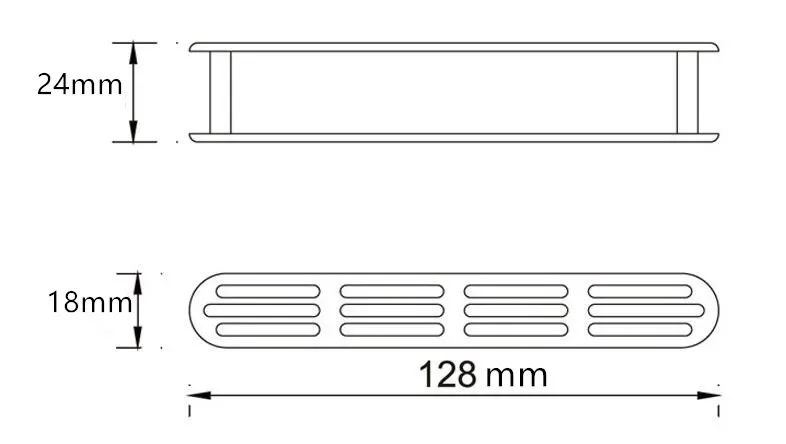 Oval  Air Vent ABS Louver for Closet wardrobe shoe Cabinet ventilation hole cover fan grill furniture Hardware Accessories