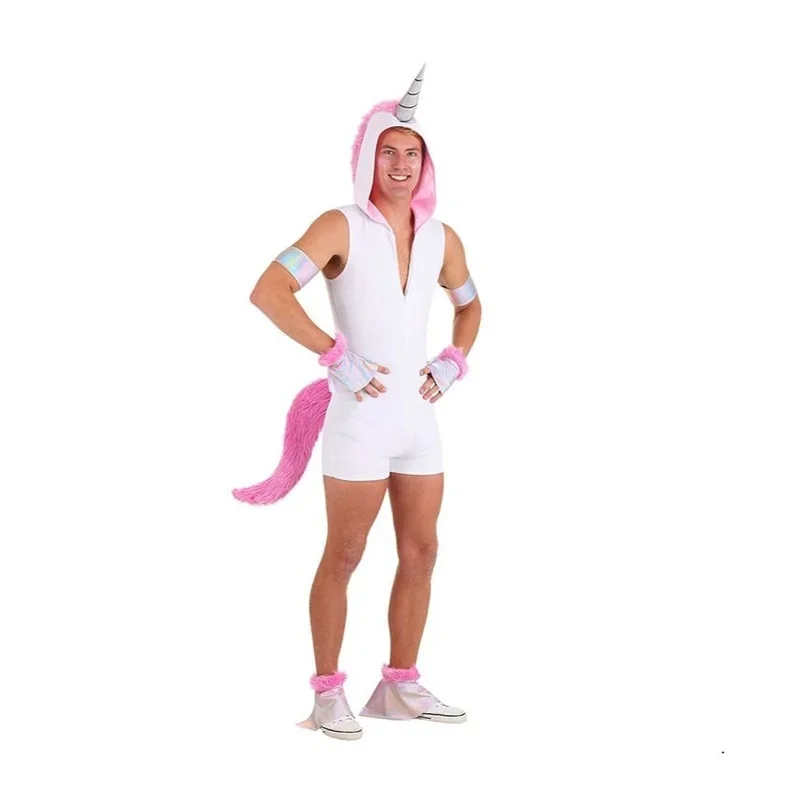 

Halloween Costume Carnival Stage Performance Party Role Play Adult Men's Unicorn Anime Costume Cosplay Costume