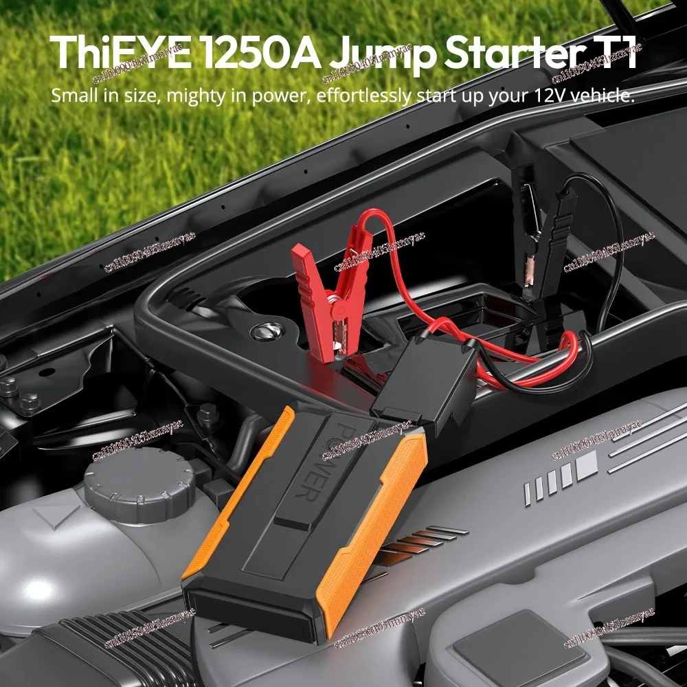 

7200mAh Car Jump Starter Power Bank 1250A Portable Battery Booster Charger Starting Device 12V Car Battery Booster