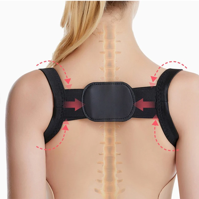 adjustable posture corrector Protecting the spine Open shoulder and beautiful back belt  back posture corrector wear  back pain