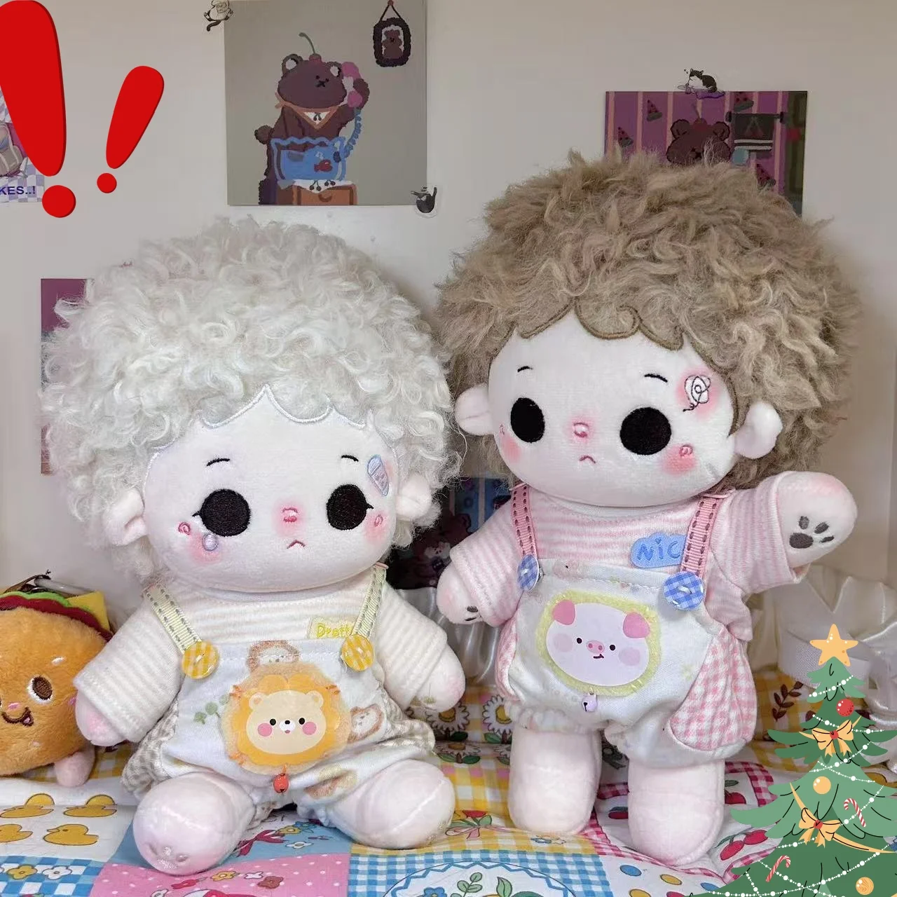 

20cm Anime No Attribute Cute Boy Plush Doll Dress Up Cospslay Toy Soft Pillow Stuffed Figure Toys Collection Gift