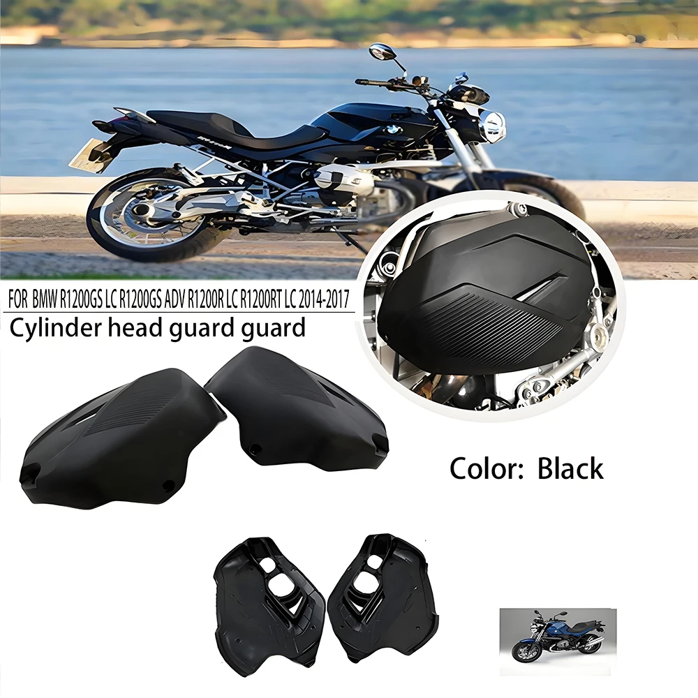 

BMW R1200GS R 1200 GS Adventure R1200R 15on Cylinder Head Guards Protector Cover Accessory Compatible with R1200RT 2016 Onwards