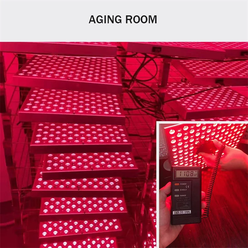 원적외선 적색광 치료 패널, 뷰티 케어, 딥 레드 660nm 및 근적외선 850nm 라이트 콤보(225 LED)