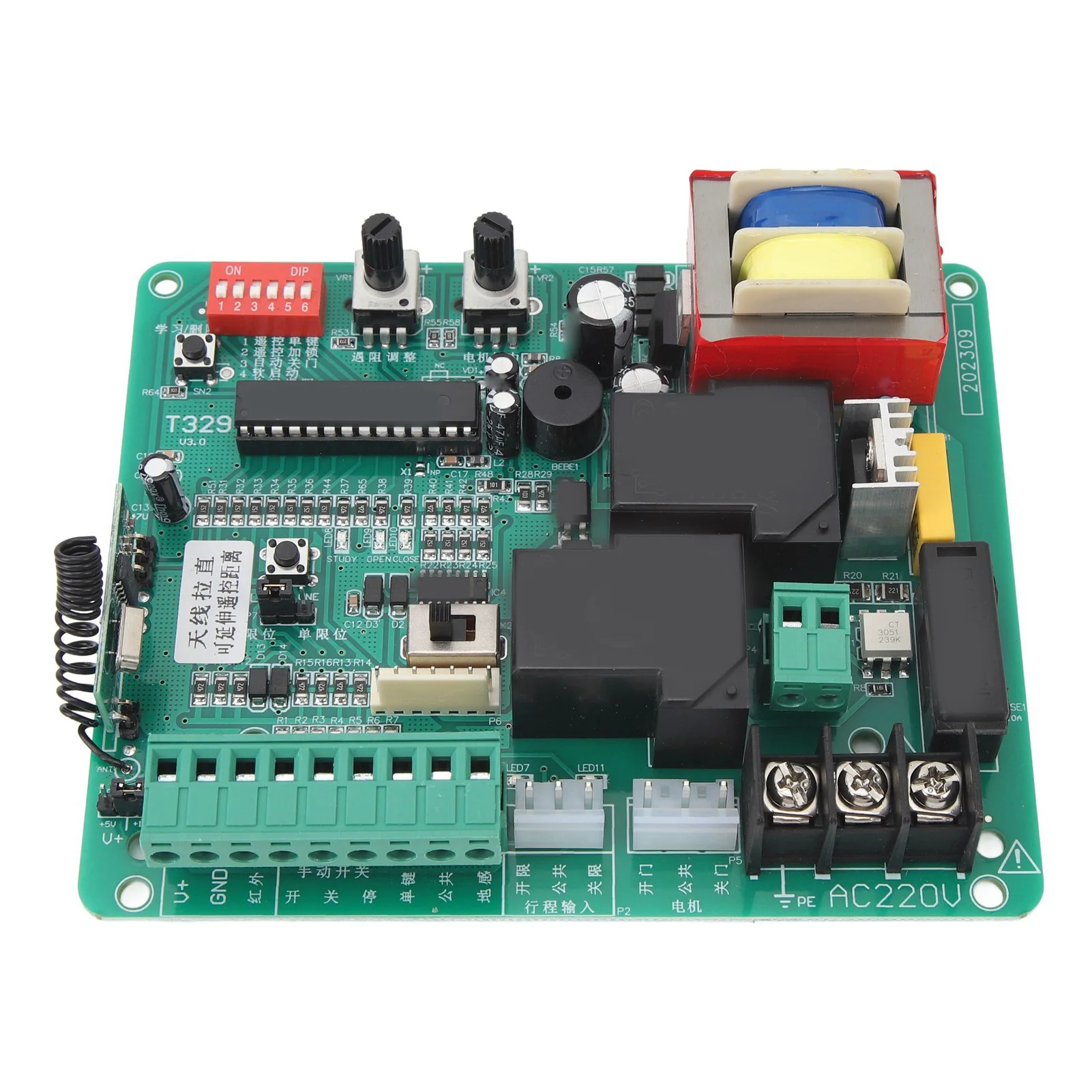 

Gate Motor Controller Circuit Board for Sliding Gate Opener Main Electronic Control Board for Sliding Gate Motor