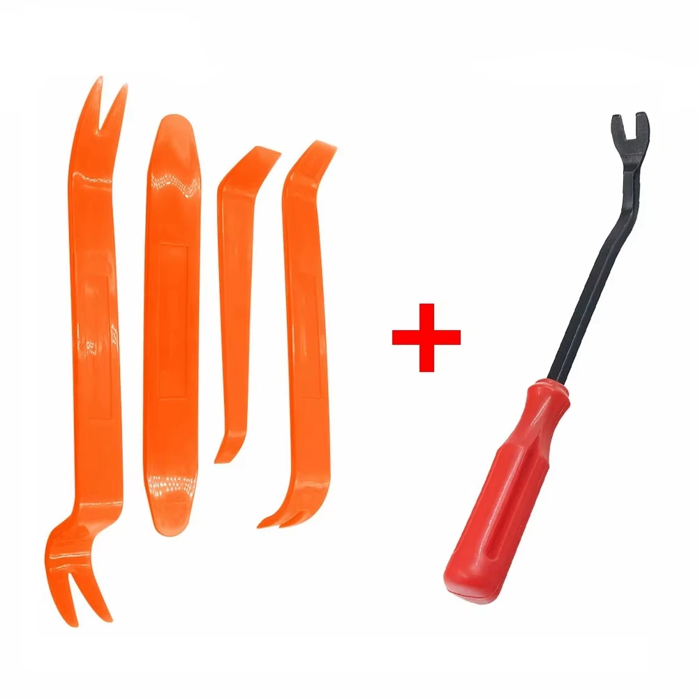 Plastic Auto Dismantle Tools Kit Car Radio Door Clip Panel Trim Dash Audio Removal Installer Pry Kit Refit Set