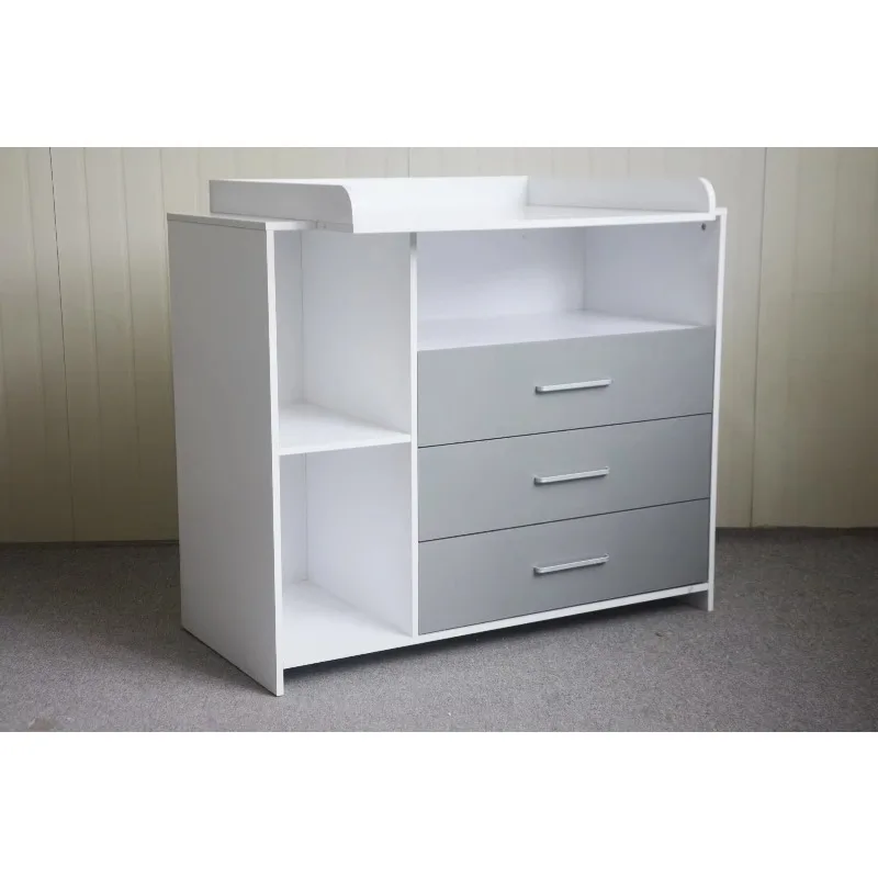 Baby changing table 3 drawers storage
