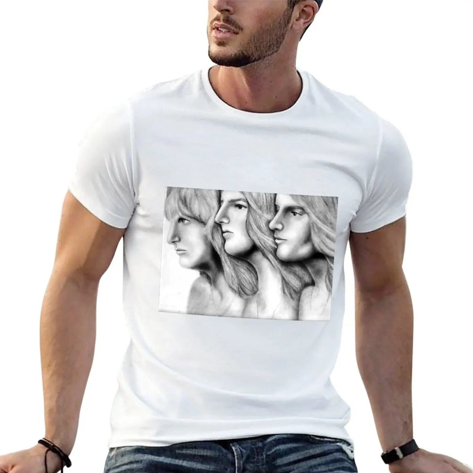 Trilogy T-Shirt boys animal print street wear compression shirt men