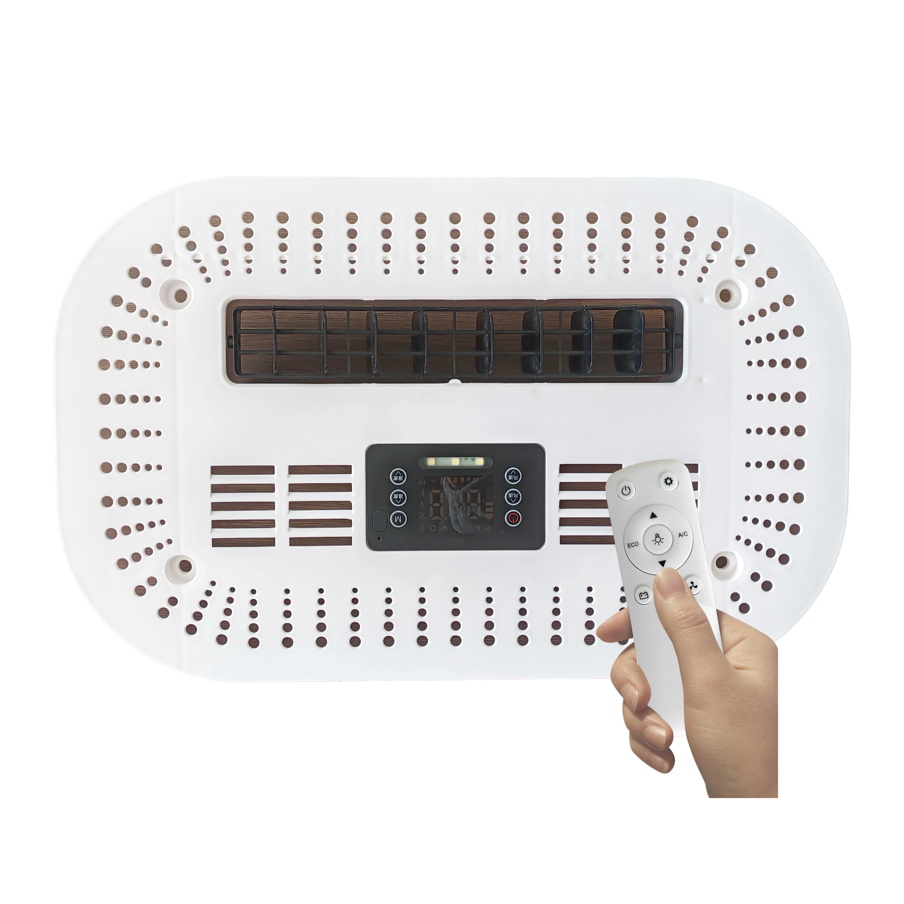 مكيف هواء كهربائي يعمل بالبطارية 12 فولت، مكيف هواء صغير على السطح، مكيف هواء لوقوف السيارات #6