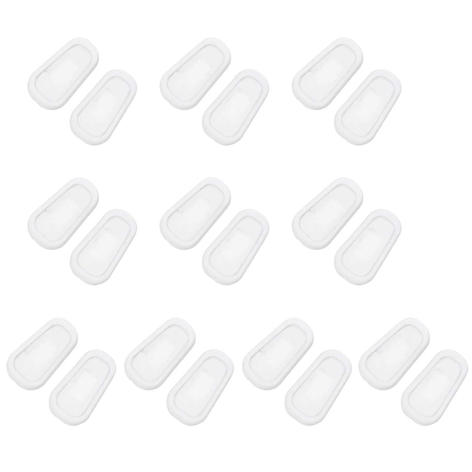 

Silicone Nose Pads Eyeglasses Cushions Non slip Air Chamber for Glasses Comfortable Silicone Supplies Frame Accessories