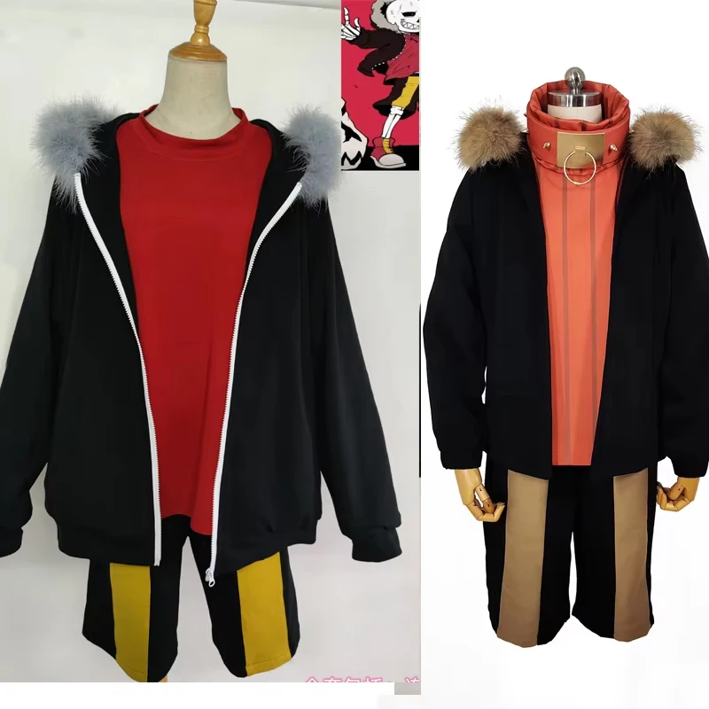 

Game Undertale underfell sans Cosplay Costume Custom Made