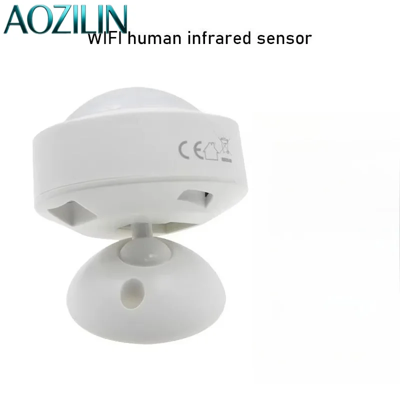 AOZILIN Mini Wireless PIR Motion Detector Support WiFi Zigbee APP Control Day Night Light Detect Gas Safety Alarm 10PCS