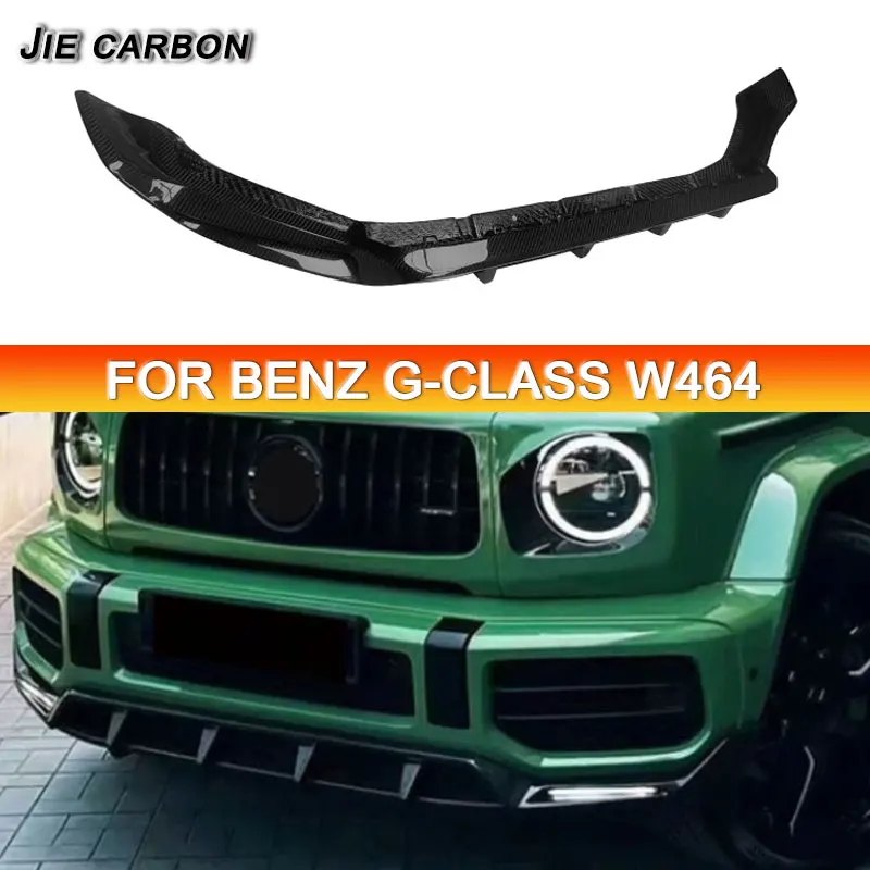 

Карбоновый передний бампер, спойлер-накладка на передний бампер, задний спойлер, аксессуары для стайлинга автомобиля для Mercedes-Benz G-Class W464