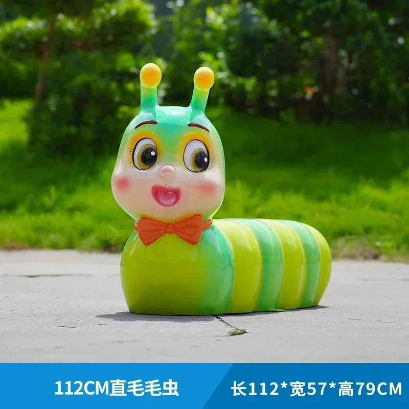 Outdoor Cartoon Seat GRP Sculpture Decoration Amusement Park Shopping Mall Park Lawn Decoration