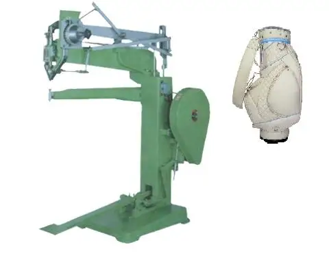 Customized Golf Bag Riveting Machine 900mm Throat Depth Automatic with Mechanical Power Source Favorable Price