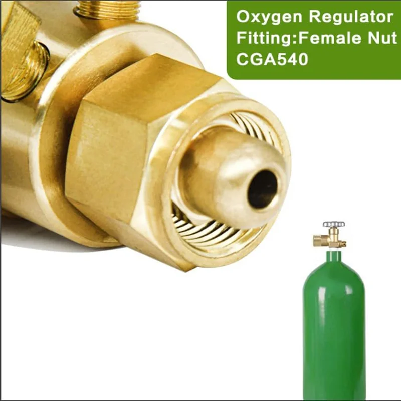 

VOFUN-Oxygen Acetylene Regulator Set, Welding Regulators Oxygen &Acetylene Gauges, Oxygen & Acetylene Regulator Combo