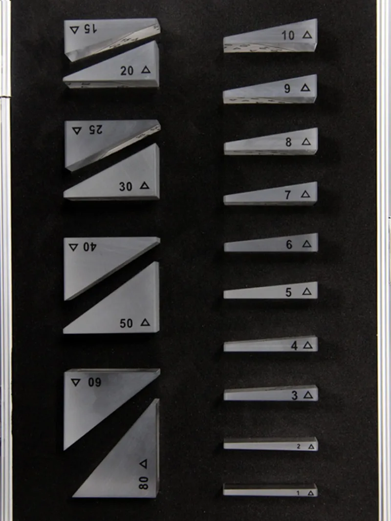 Optical Instrument Top Quality Prism Bar Set Vb-15+hb-16 Packed With Aluminium Case For Sale