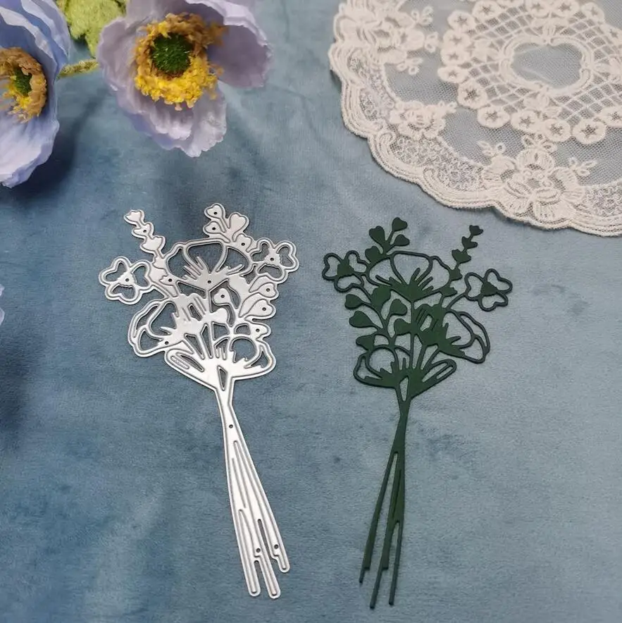 

DIY Flowers metal cutting dies cut die mold Scrapbook paper craft knife mould blade punch stencils dies 1PCS