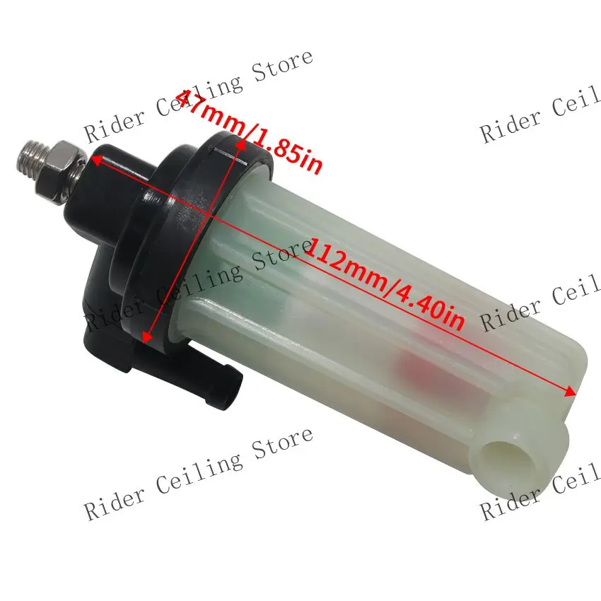 In Line Fuel Filter For Mercury 4-strokes 90HP F90 100HP F100 75HP F75 80HP F80 0G960500 0T801000 1B17229 1B227000 881538T1