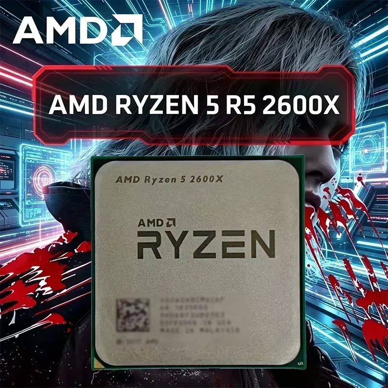 amd-ryzen-5-2600x-r5-2600x-36ghz-6-core-12-thread-high-performance-desktop-cpu-processor-gaming-pc-processor-socket-am4
