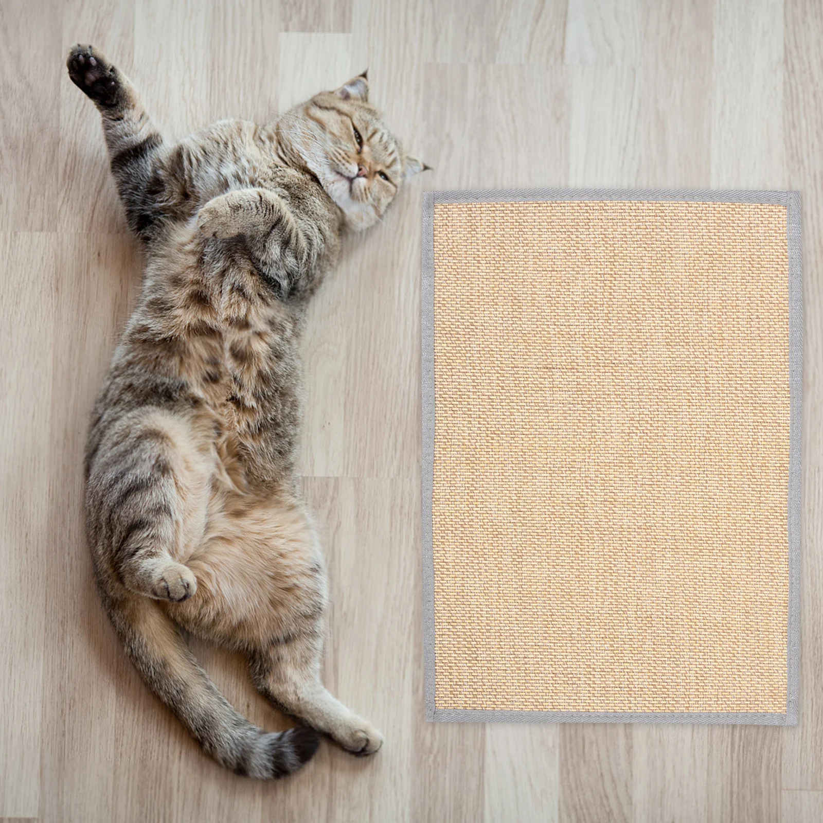 

Wear Resistant Cat Scratcher Mat for Cats Kitten Scratching Board Indoor Use Furniture Protective Scratch Pad Pet Activity