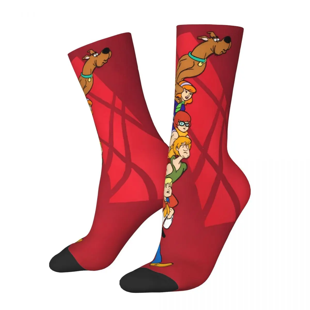 

Cartoon Sock Printed Man Polyester