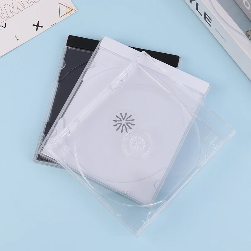 CD Storage Case Transparent Stand Acrylic Holders For CDs DVD Storage Holder Tool