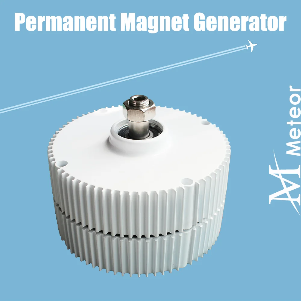 Imagem -03 - Gerador de Turbina Eólica de Ímã Permanente Gearless Hydro Generator Uso para Casa Fazenda Fábrica Baixa Rpm 1000w 1500w 12v 24v 48v