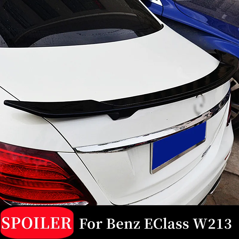 

Rear Trunk Lid Boot Spoiler Wings For 2016-2022 Mercedes Benz E-Class W213 E200 E260 E300 4 Door Sedan Tuning Accessories