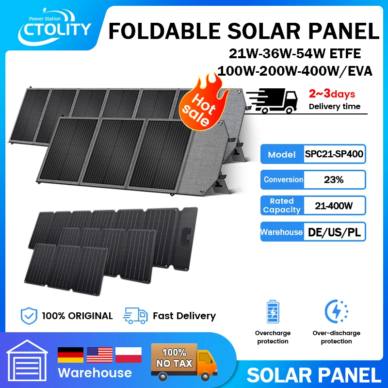 Carregador dobrável 400W