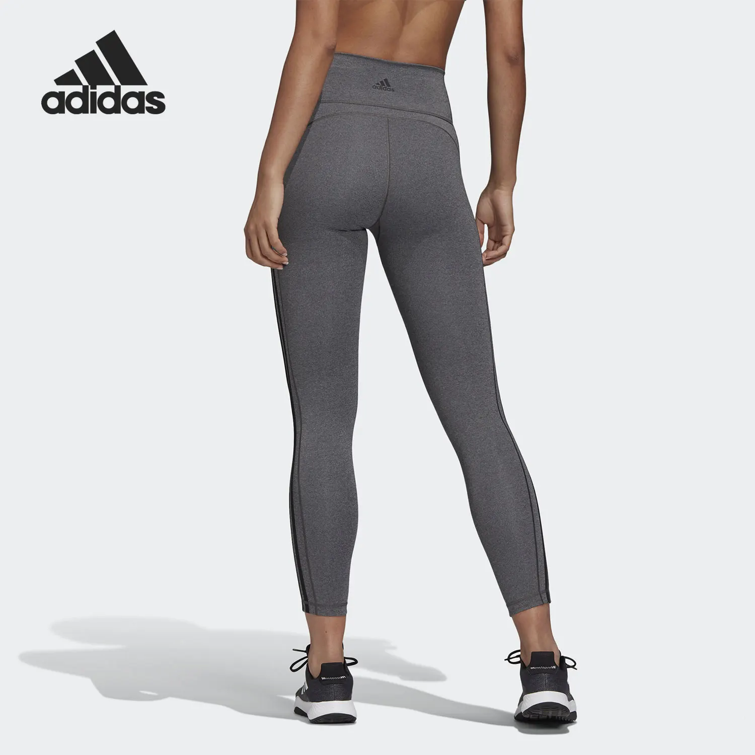 Adidas genuine Season New Women's Three-Stripe Training Tight Pants GC7178