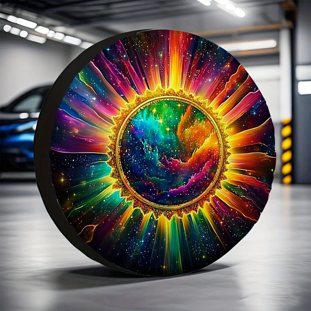 One Piece Of Colorful Sun Fabric, Suitable For Camping Without Electricity, Ideal For Mall Parking Areas.