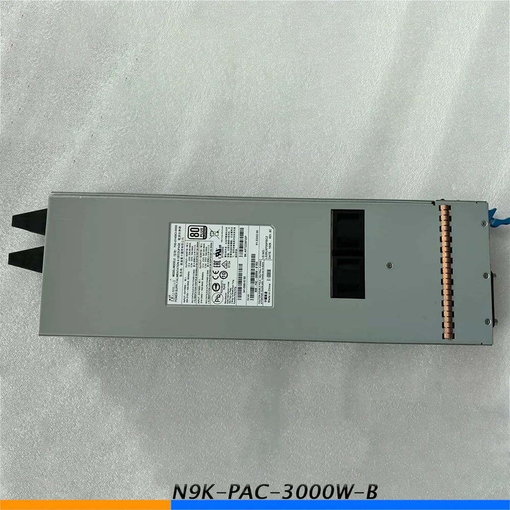 For CISCO N9K-PAC-3000W-B Power Supply Used On N9K-C9504 C9508 C9516 Series Switches 341-0580-02