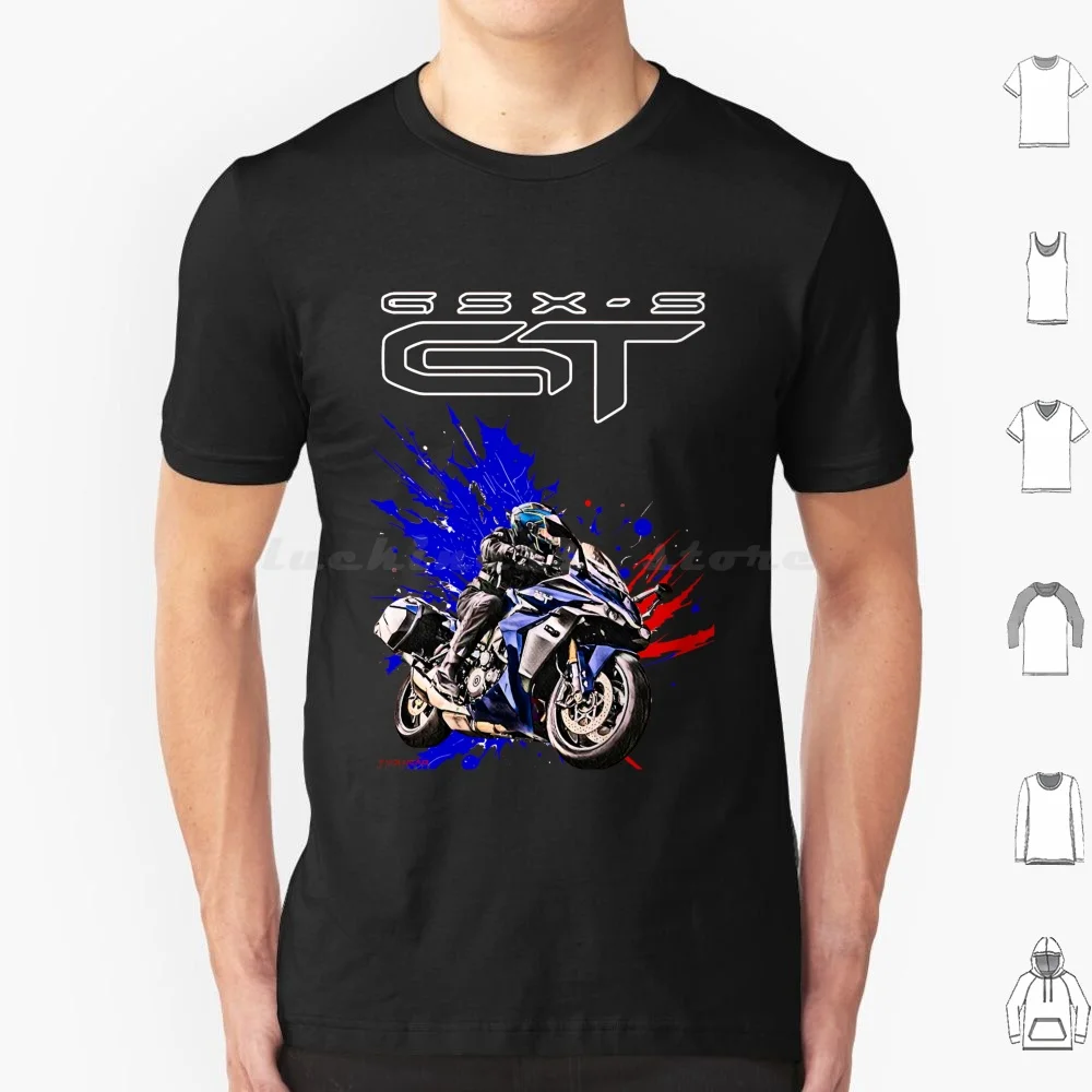 Gsx S 1000Gt T Shirt 6Xl Cotton Cool Tee Chopper Bikers Dirt Bike Cafe Racer Motorbike Motorcycles Aesthetic Motorcycle