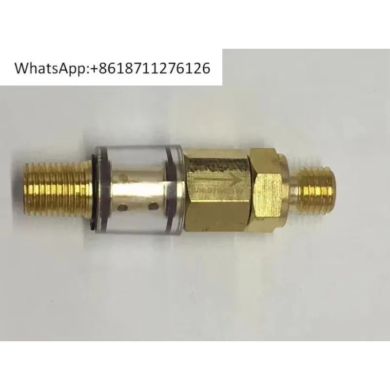 Transparent Visual Screw Air Compressor Oil Return Check Valve 2-Point Reverse YouTube Check Valve for Compressor Maintenance