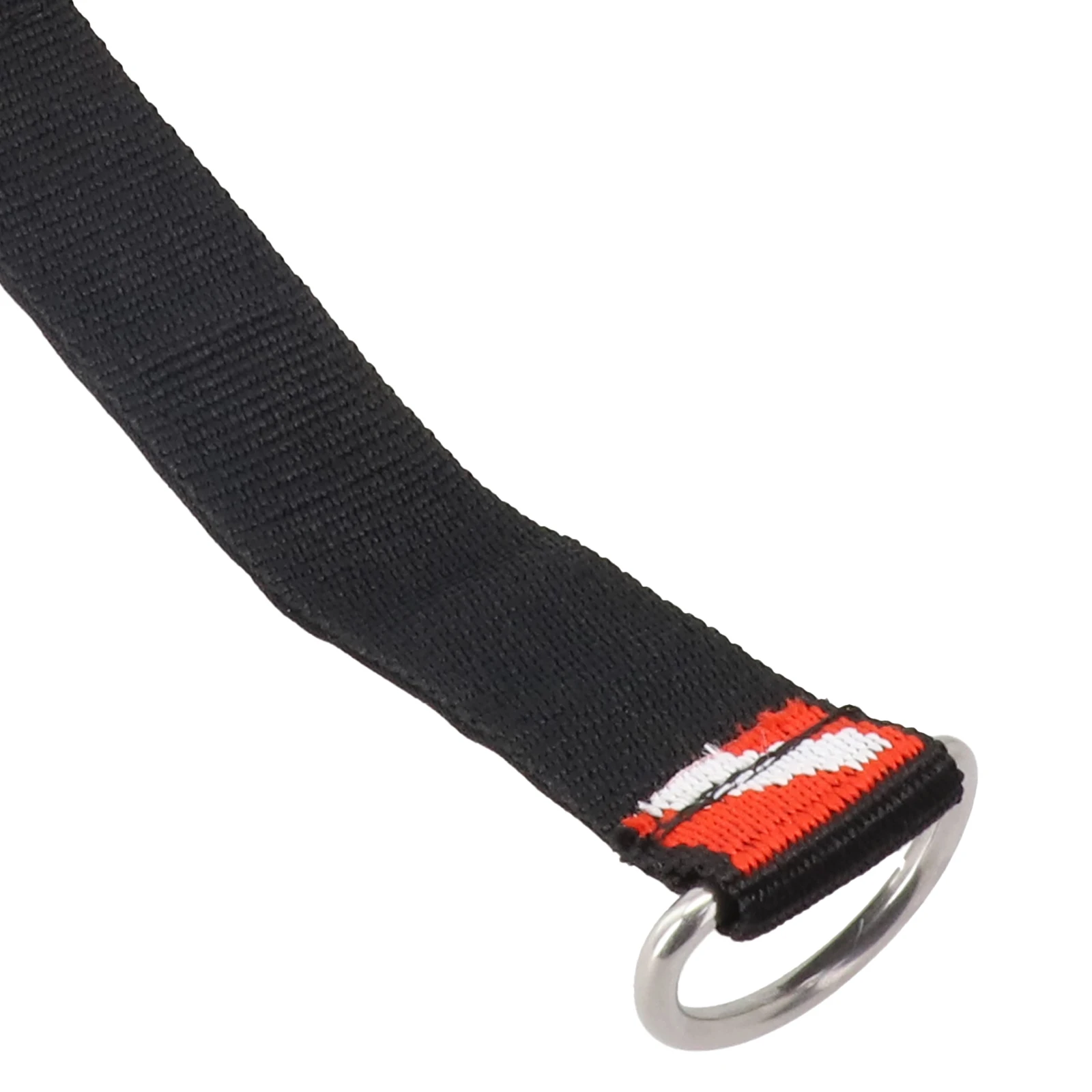 1pc Scuba Diving Wrist Strap Lanyard Webbing Band Metal D-Ring 35x2.5cm Adjustable Freediving Webbing Holder Strap SwimPool Part