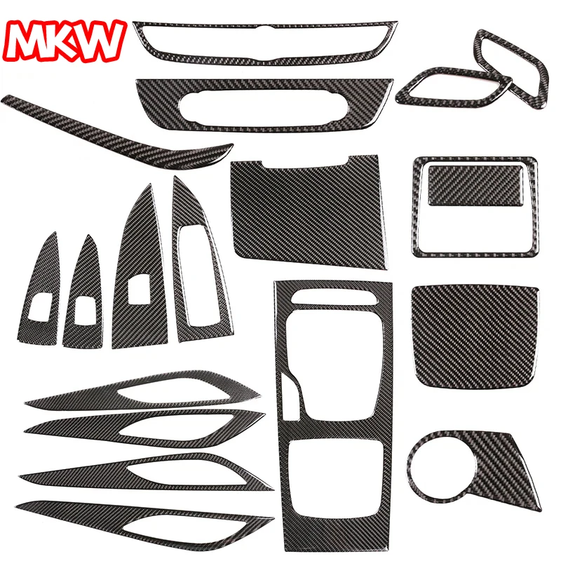 

For Buick Regal 2017-2020 Soft Carbon Fiber Car Central Control Gear Shift Panel Frame Sticker Trim Car Interior Accessories