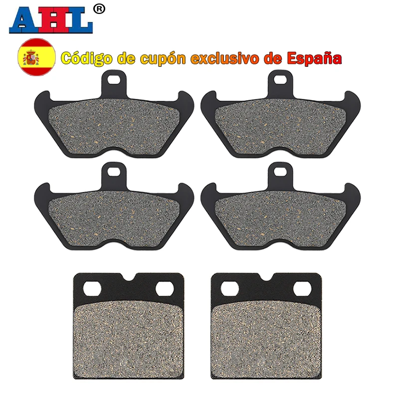 Pastillas de freno delanteras y traseras AHL para motocicleta, 1989-1992 K100RS para BMW, K1, K1100LT, K1100RS 1992-1996, K1200RS 1996-2000, R1100RS 1992-2001